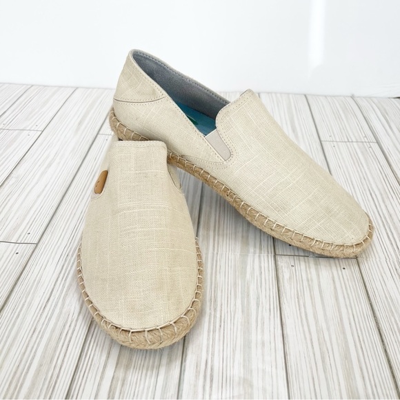 EUC Women's OluKai Kaula Pa'a Kapa Convertible Espadrilles - Picture 1 of 9